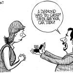 REPORTER CARTOON, Frank Shiers