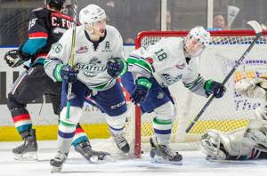 Thunderbirds blast Rockets behind Volcan hat trick