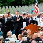 Sen. Joe Fain, R-Auburn, pictured at a Memorial Day gathering at Tahoma National Cemetery, sponsored legislation protecting service members from cancellation fees for service contracts. COURTESY PHOTO