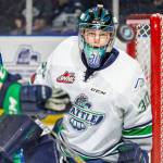 Thunderbirds goalie Liam Hughes. COURTESY PHOTO, Brian Liesse, T-Birds