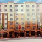 Above is an artists rendition of what the Auburn Senior Living Apartments will look like.