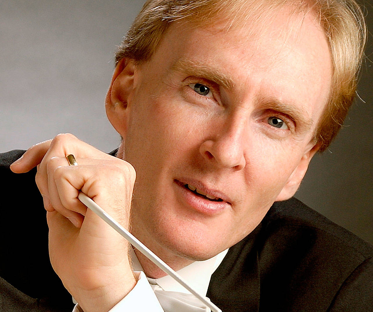 Anthony Spain, the music director of the Northwest Symphony Orchestra since 1987, will guest conduct the Auburn Symphony Orchestras April 29 program, The Planets: A Multimedia Extravaganza. COURTESY PHOTO, Anthony Spain