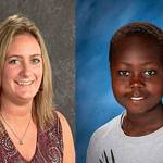 Lila Jenkins, left, and Majak Mabil. COURTESY PHOTOS