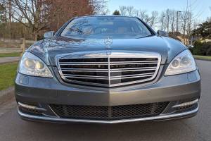 The reportedly stolen Mercedes. COURTESY PHOTO