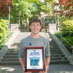 Western Washington Universitys Christian Rotter earned a Male Scholar Athlete of the Year Award. COURTESY PHOTO, WWU Athletics