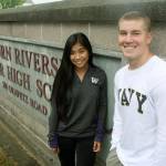 Gifted in and out of the classroom, Clarissa Santiano and Kyle Bates set and reached their high standards at Auburn Riverside High School. MARK KLAAS, Auburn Reporter