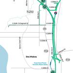 1) The SR 509 alignment will cross over the Lake to Sound Trail near South 200th St. 2) The project design accommodates the Port of Seattles concept for a South Airport Expressway from SR 509 to Sea-Tac Airport. 3) 28th/24th Avenue South connection in SeaTac. 4) All lanes on the new portion of SR 509 will be tolled using one electronic toll point. 5) State DOT is working closely with Sound Transit as both agencies work to build new major infrastructure projects in the area. COURTESY GRAPHIC, State DOT