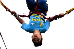 Children, families flock to the park for some fun and games