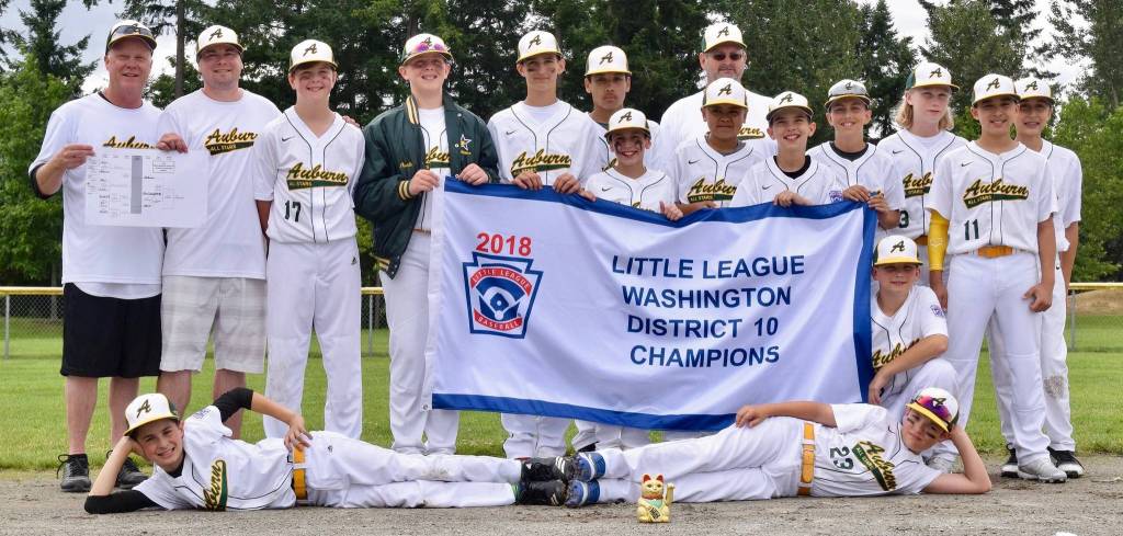 Auburn repeats as District 10 Majors champions. RACHEL CIAMPI, Auburn Reporter