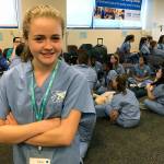 Chloe Knox, a junior-to-be at Auburn Riverside High School, enjoyed her hands-on experience at Nurse Camp last week. It was better than expected, she said. MARK KLAAS, Reporter