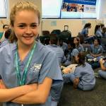 Students getting a hands-on opportunity, a real-life look