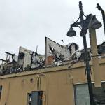 A devastating fire the day after Christmas charred the historic Heritage Building downtown. Plans are moving ahead to demolish it. REPORTER FILE PHOTO