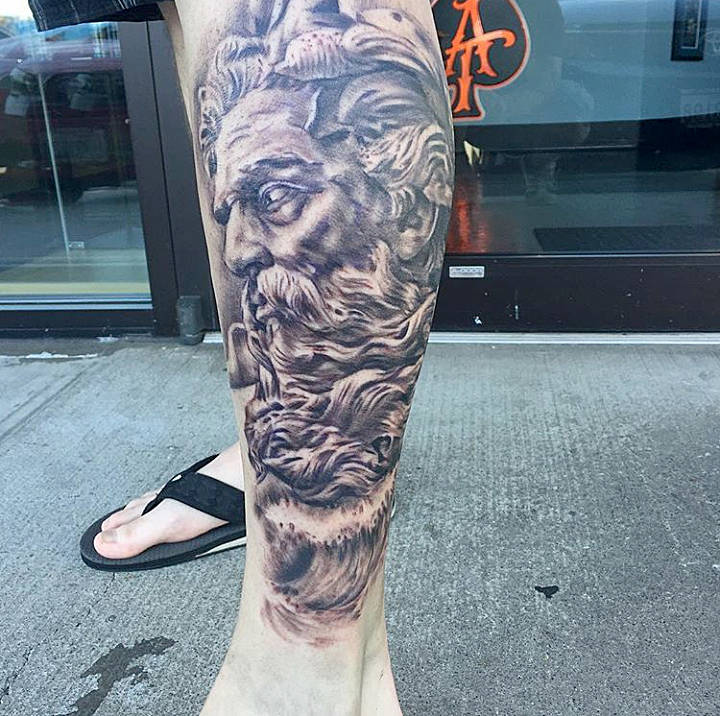 A sample of the photo realism made possible by recent advances in the art of tattooing. ROBERT WHALE, Auburn Reporter