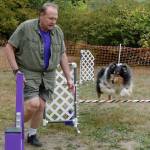 Gary Webster and his dog, Cooper, take on the agility trail. RACHEL CIAMPI, Auburn Reporter