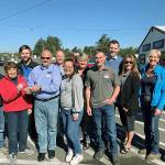 Staff, workers of Reber Ranch join local and state leaders in accepting the King County Rural Small Business of the Year award at a ceremony Sept. 26. COURTESY PHOTO, Kent Chamber of Commerce