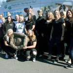 Solei Day Spa employees and Auburn Valley Humane Society staff gather outside the shelter last Friday. The Lakeland Hills business, through a fundraiser with FarmHouse Fresh, an established skin care line, raised money to purchase and donate dog beds for the shelter. MARK KLAAS, Auburn Reporter