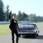 Ron Buckholz and his 64 Chevy Chevelle Malibu after making history. OLIVIA SULLIVAN, Federal Way Mirror