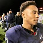ArTavious Magee had a big game for Todd Beamer, catching one touchdown pass and grabbing two interceptions in a North Puget Sound League win against Auburn Mountainview at Federal Way Stadium on Friday night. MARK KLAAS, Auburn Reporter