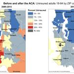 The number of uninsured people in King County has decreased dramatically since 2010, the year the Affordable Care Act was passed. Image courtesy King County