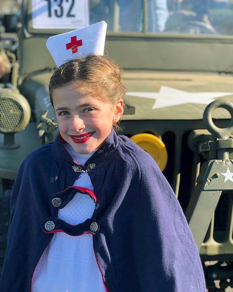 Angela Morales granddaughter, Alexis Morales, as a Word War ll nurse. COURTESY PHOTO