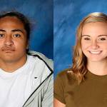 Brown and Hayden. COURTESY PHOTOS