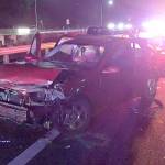 The car driven by Anjelika Holland in the Nov. 24 crash along I-5. COURTESY PHOTO, State Patrol