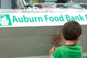Auburn Food Bank donation box opens again for business