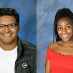 Uriel Parra and Alerjah Hill. COURTESY PHOTOS