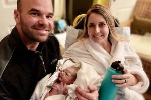 Sudden, special delivery