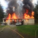 The July 6, 2016 fire that destroyed a double-wide mobile home at 29659 142nd Ave. SE in Auburn also claimed the life of an Auburn mam. VRFA file photo