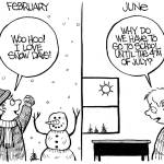 Reporter cartoon, Frank Shiers