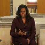 Michelle Obama visited a local book club in the afternoon prior to her book tour event at the Tacoma Dome on Sunday, March 24. Olivia Sullivan/Federal Way Mirror