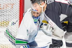 Thunderbirds goalie Roddy Ross. COURTESY PHOTO, Brian Liesse, T-Birds