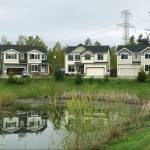 Bridges neighborhood of single-family homes are within Kents city limits but sit on land surrounded by the city of Auburn, which is looking into the possbility of annexing the property. MARK KLAAS, Auburn Reporter