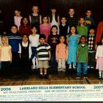 Kim McKeough and her cast of kindergarteners were the first full-day class at Lakeland Hills Elementary in 2006. COURTESY PHOTO