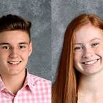 Julian Huizar and Ashley Fieser. COURTESY PHOTOS