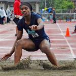 The Ravens Stephanie Igwala made state in the triple jump with a leap of 35-5¼. RACHEL CIAMPI, Auburn Reporter