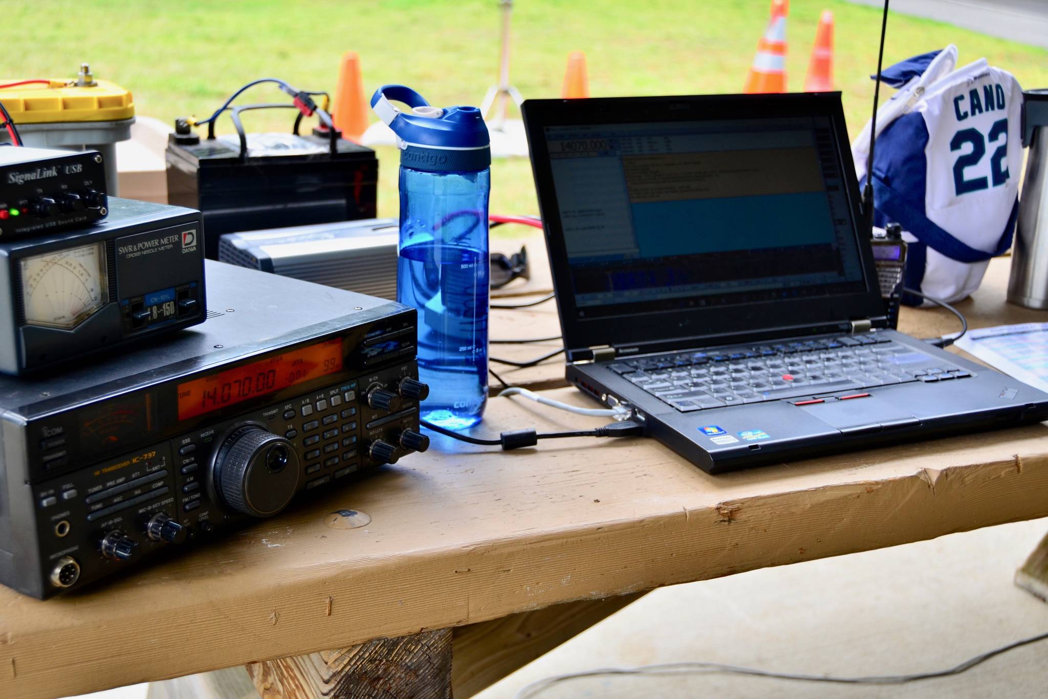 Amateur Radio Field Day demonstrates ham radios ability to work reliably under any conditions from almost any location and create an independent communications network. COURTESY PHOTO