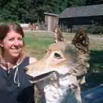 Olson Farm’s first artist-in-residence exhibits her paintings at White River Valley Museum