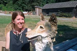 Olson Farm’s first artist-in-residence exhibits her paintings at White River Valley Museum