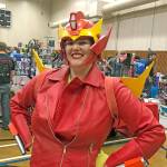 Longviews Emily Kilbourn comes dressed for the occasion at the CybFestNW 2019, a Transformers convention, at the Kent Commons last Saturday. MARK KLAAS, Kent Reporter
