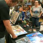 Artists present their works for sale at CybFestNW 2019. MARK KLAAS, Kent Reporter