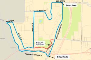 Construction work to close part of Mountain View Drive SW on Aug. 13-14