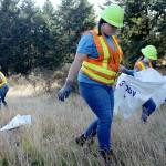 Local teens clean up roadside litter
