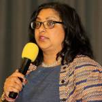 State Sen. Mona Das at the June 20 Kent Chamber of Commerce luncheon. STEVE HUNTER, Kent Reporter