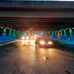 The city of Kent plans to install lights similar to these along West Meeker Street in the State Route 167 underpass along West James Street. COURTESY PHOTO, City of Kent