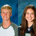 Evan Jilbert and Nora Campbell. COURTESY PHOTOS