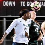 Ravens respond in second half with five goals to rout Trojans