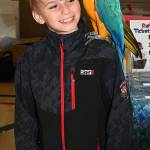 Jayce Huffman, 11, with parrot Mila. RACHEL CIAMPI, Auburn Reporter
