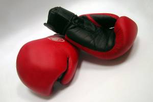 Kent’s Gomez in action on the Fight Night, Fright Night Halloween card at Green River College